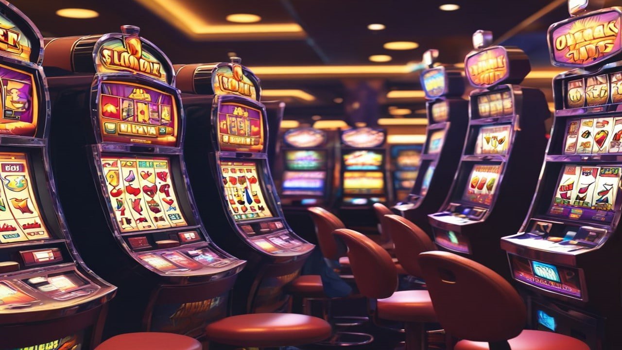 Tampilan permainan slot online dengan grafis modern dan tema menarik